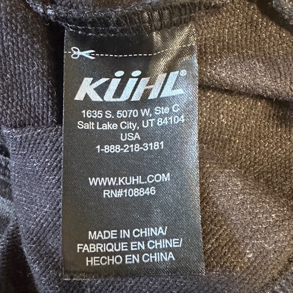 KUHL Pippa Cowl Neck Pullover Sweater Womens Medium Long Sleeve Gray Stripes - Picture 11 of 15